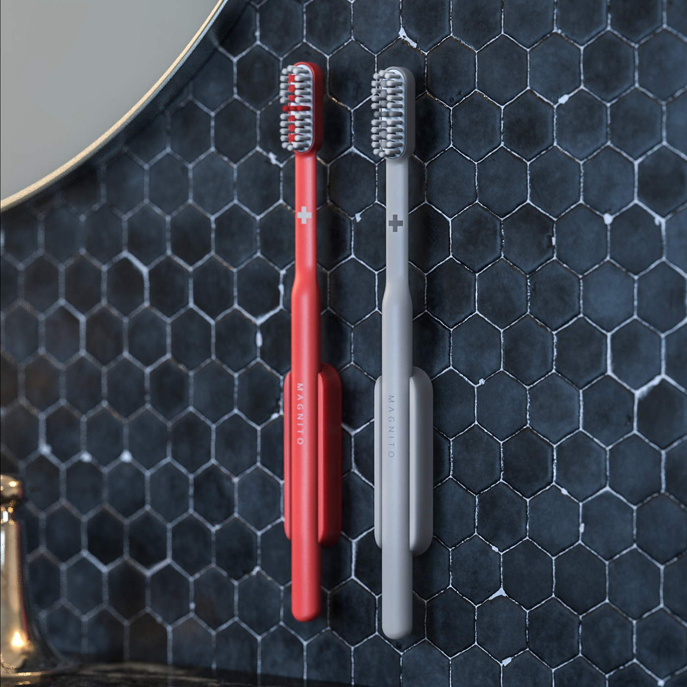 Extremely simple wind，toothbrush，industrial design，