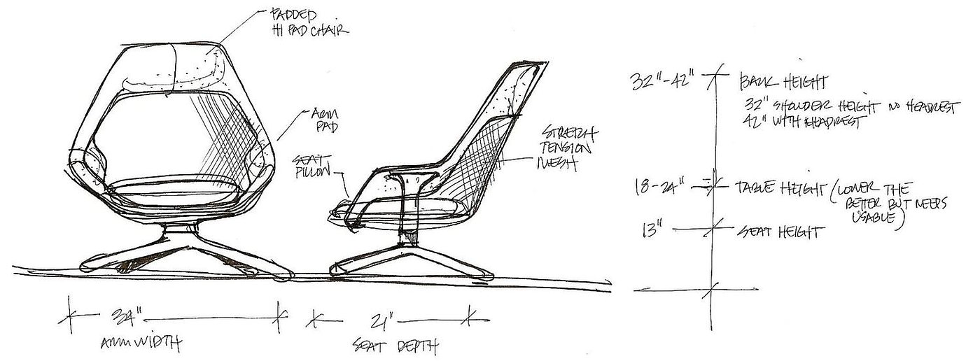 beautiful，to work in an office，sketch，chair，work，