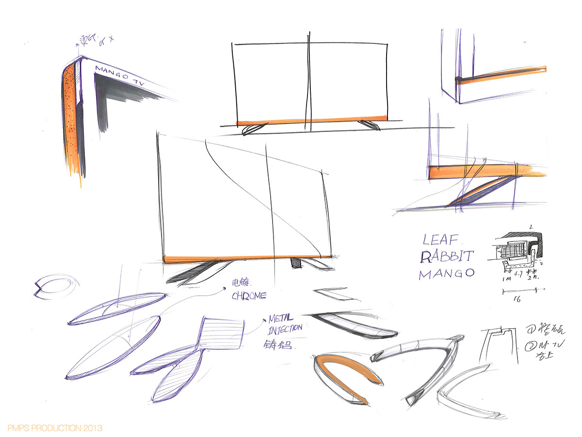 tcl，Mango TV，4K HD TV，Household appliances，yellow，Remote control，Multi-Media，entertainment，