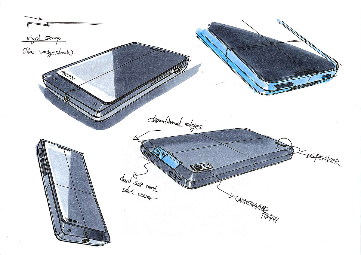 Hand drawn，draft，sketch，mobile phone，painting，