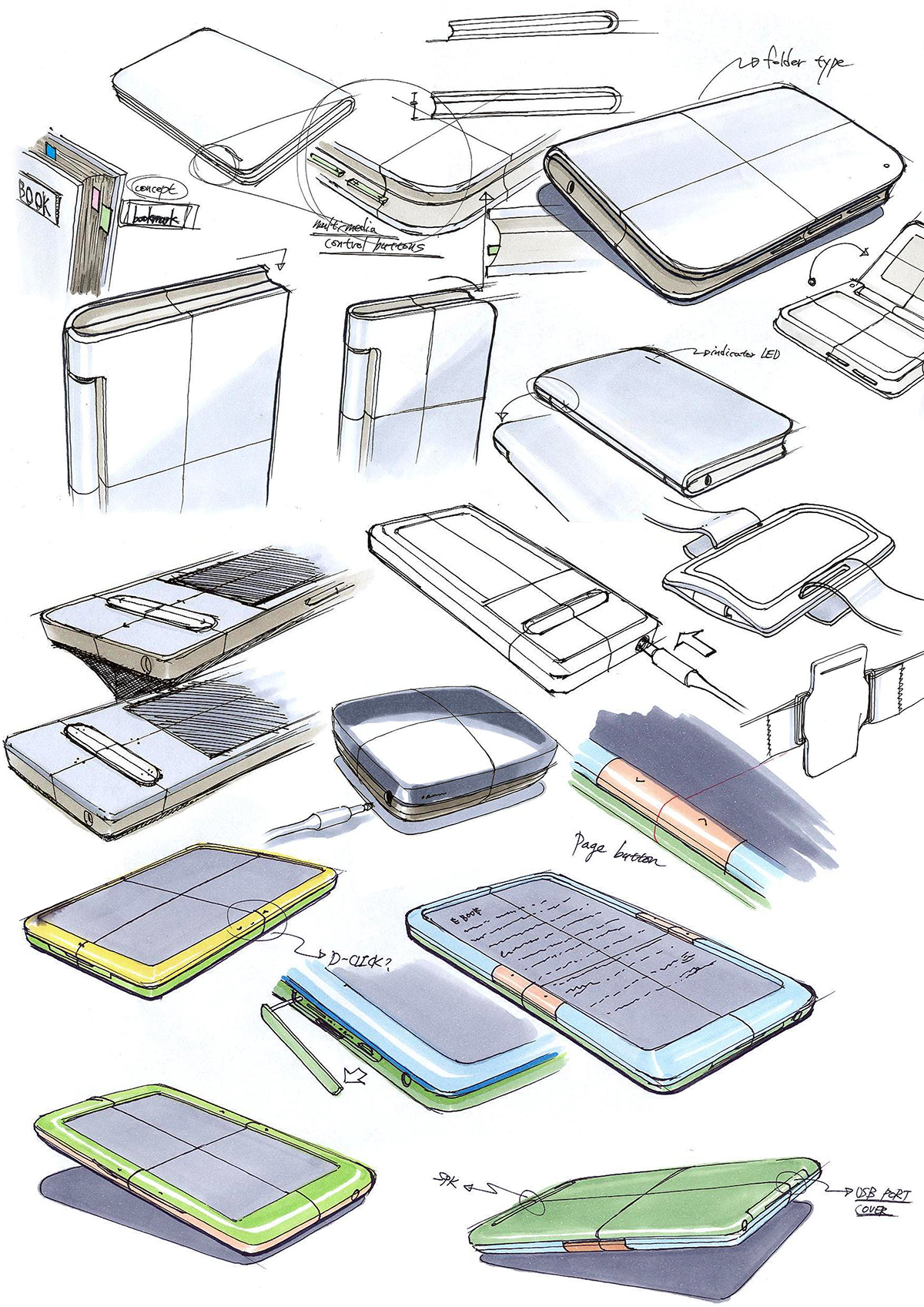 Hand drawn，draft，sketch，mobile phone，painting，