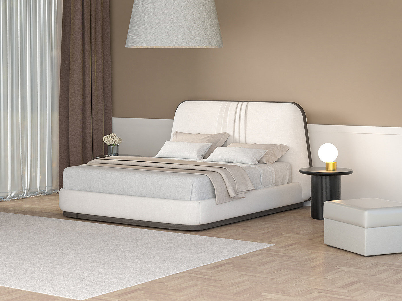 Bedding design，furniture，Bed，