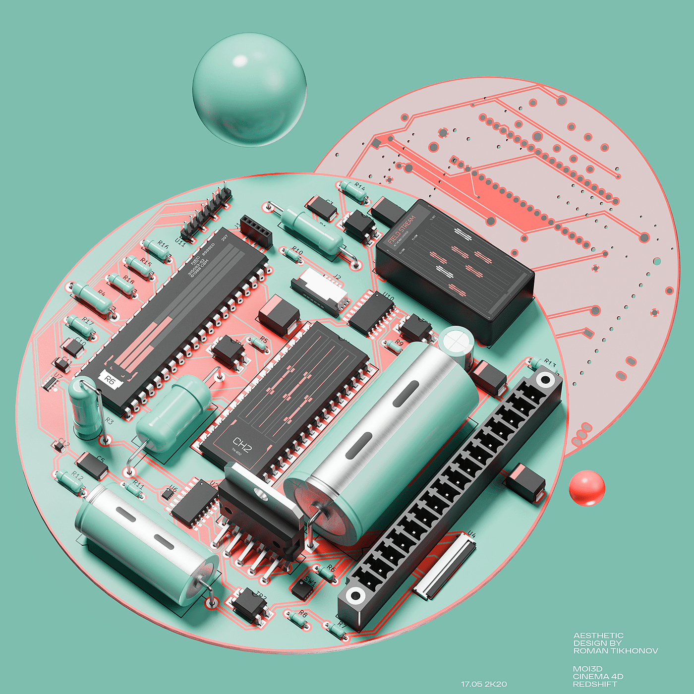 Circuit board，resistor，transistor，printing，