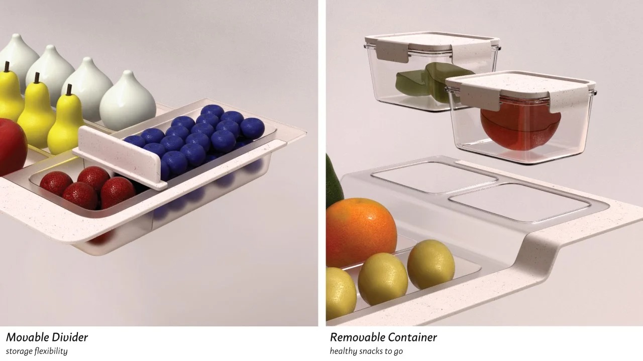 Refrigerator，product design，household electrical appliances，