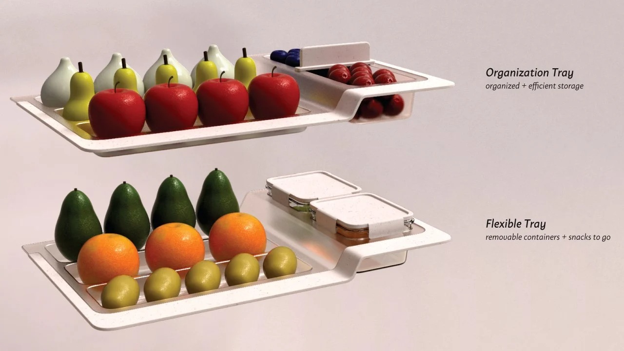 Refrigerator，product design，household electrical appliances，