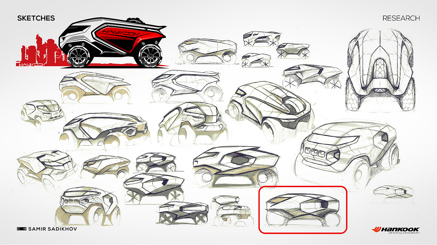 Hantai tire，Hankook，auto parts，industrial design，2015 red dot，