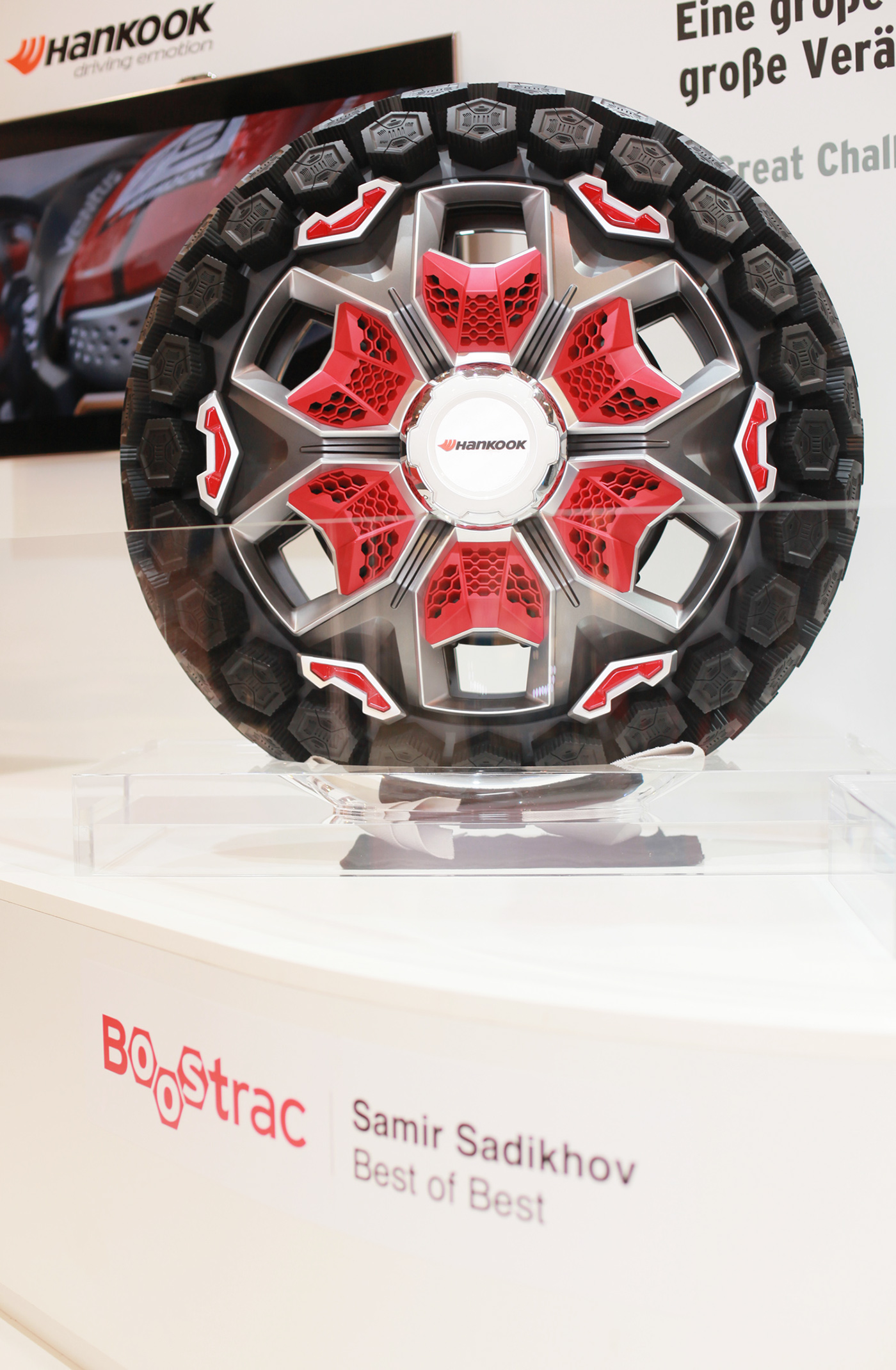 Hantai tire，Hankook，auto parts，industrial design，2015 red dot，
