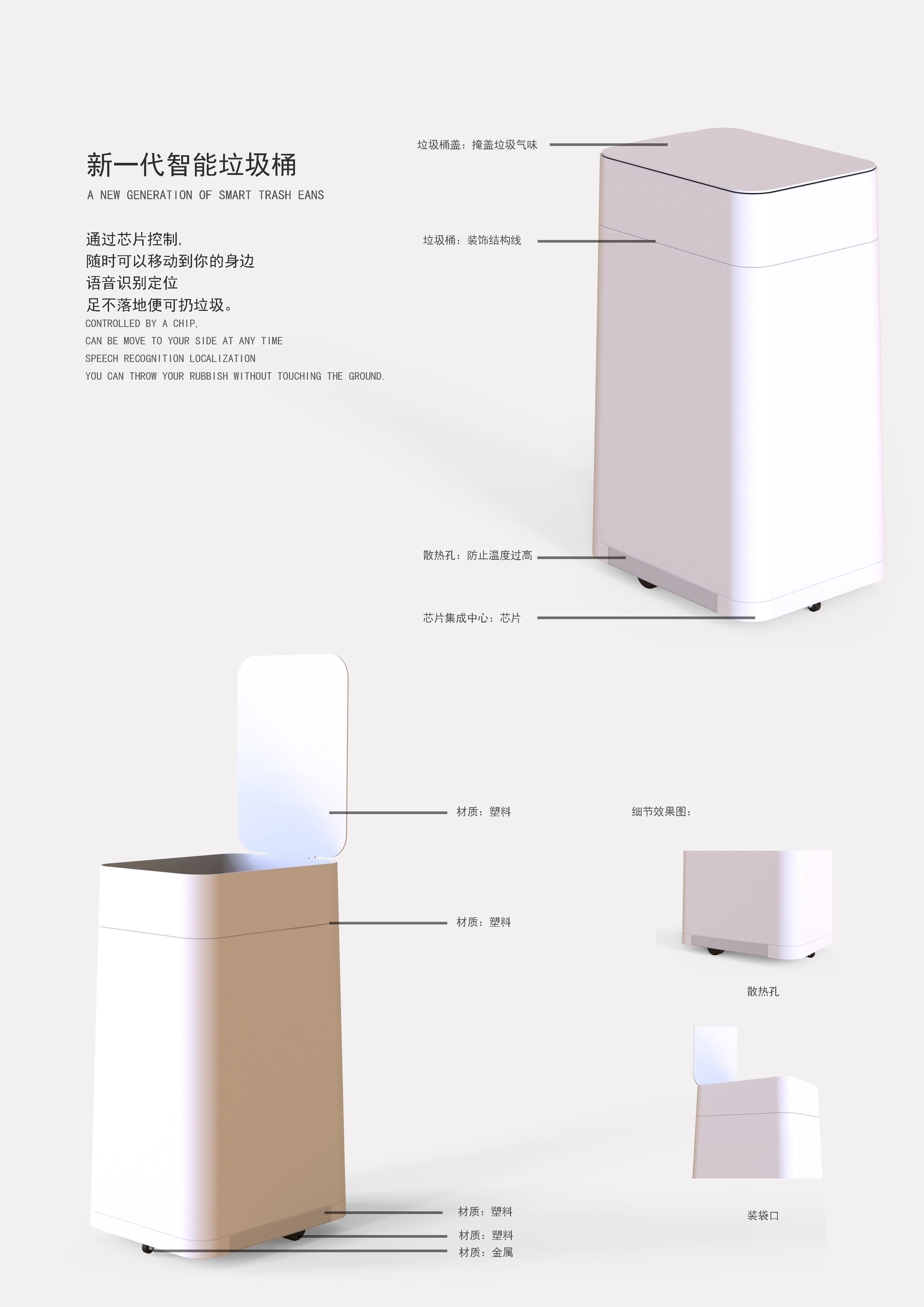 垃圾桶改良设计方案图片