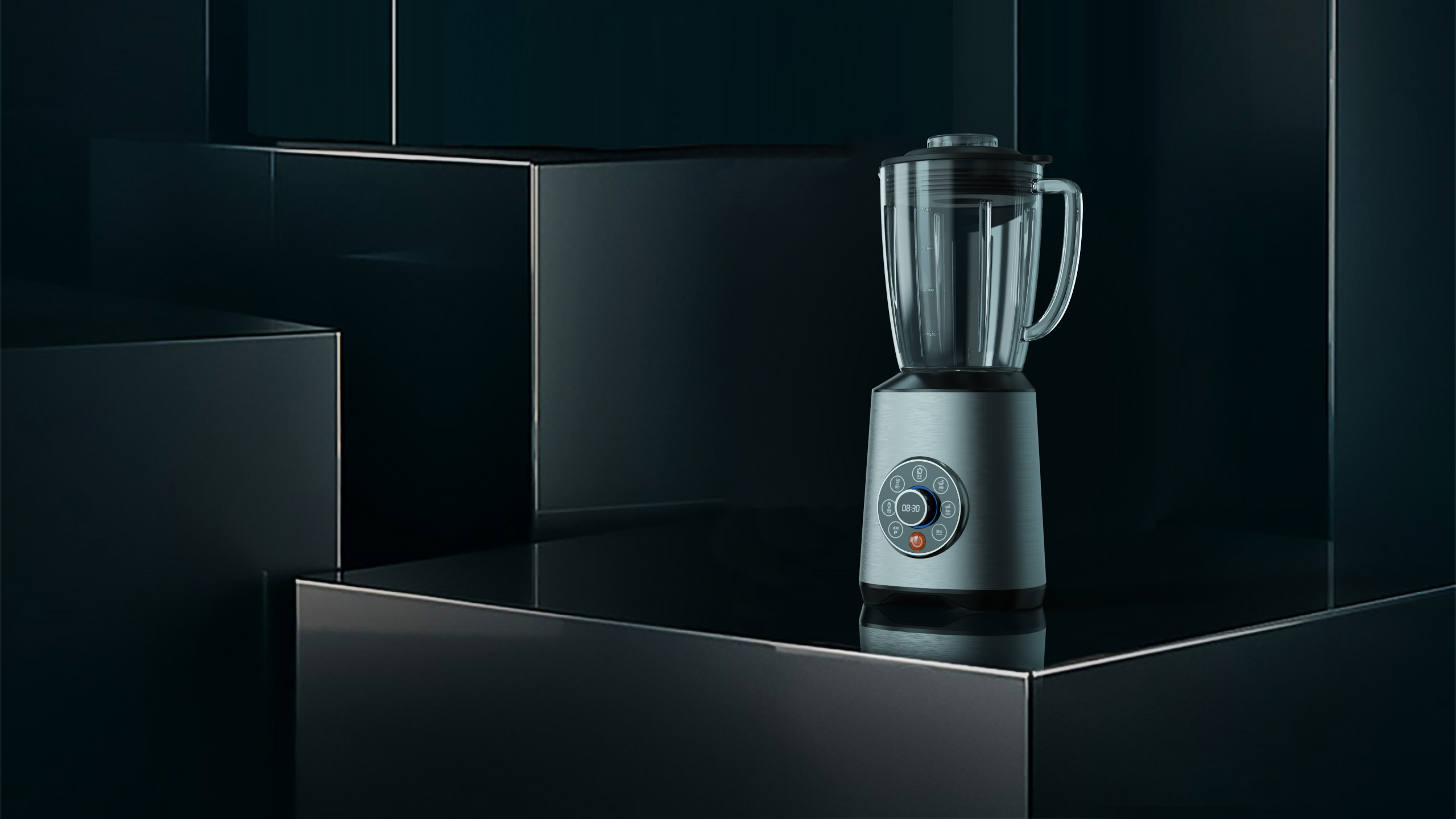 Wall breaker，food processor，Kitchen appliances，Household appliances，Advanced sense，Metallic texture，Juicer，Soybean Milk machine，