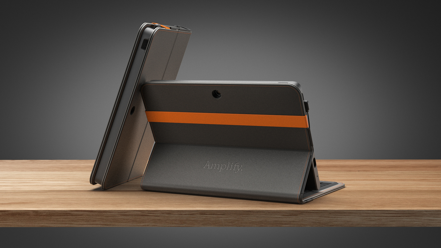 K12 students，grey，orange，smart cover，amplify，