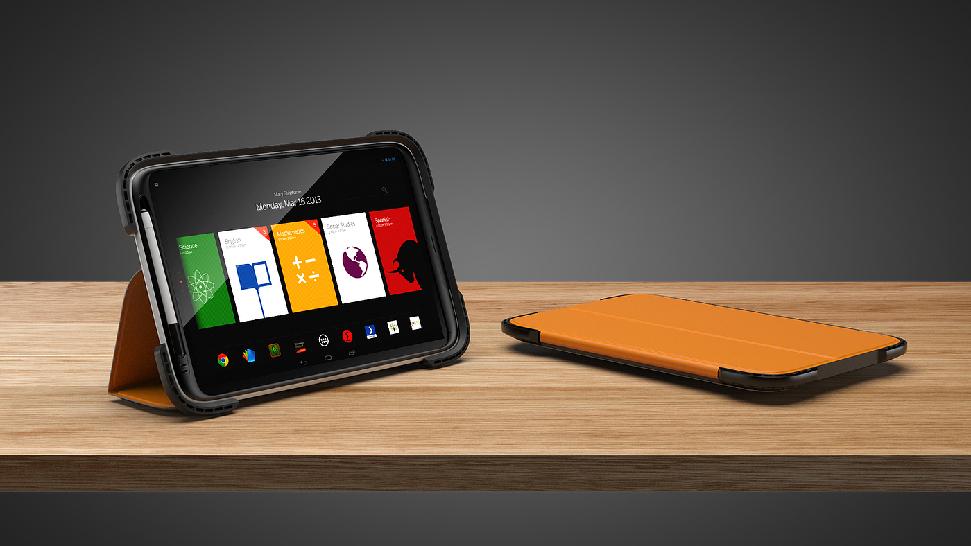 K12 students，grey，orange，smart cover，amplify，