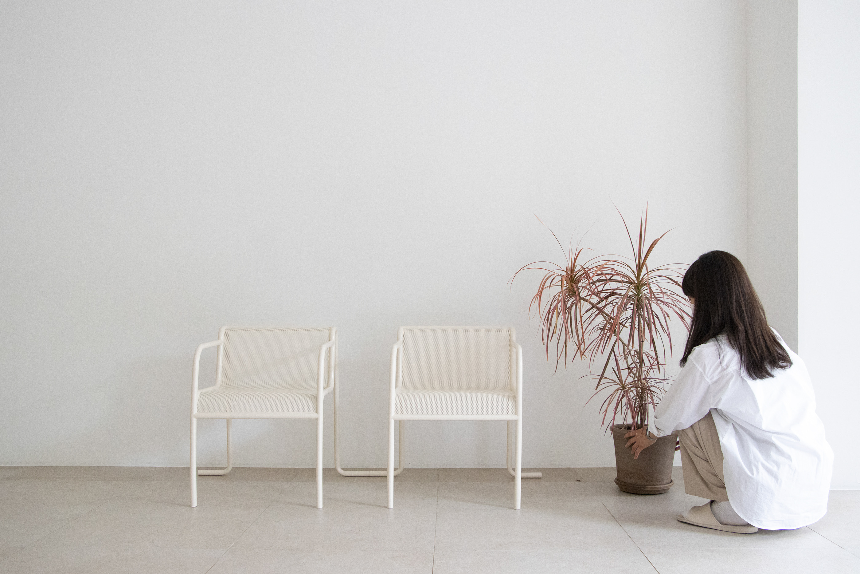 Single reference modular，Stainless steel material，Design aesthetics，novel coronavirus，chair，Personal line chair，