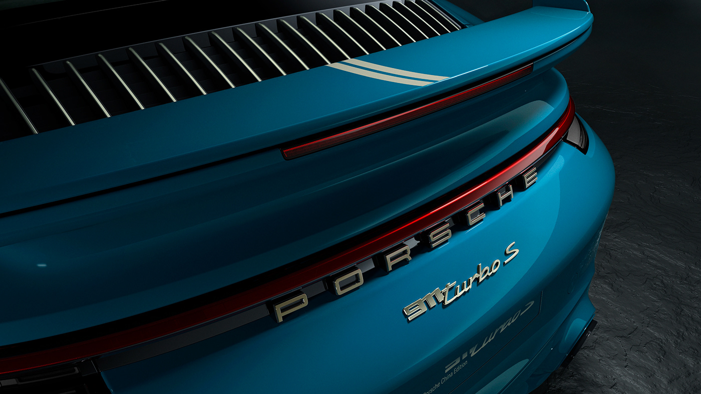 automobile，Porsche，China，cgi，