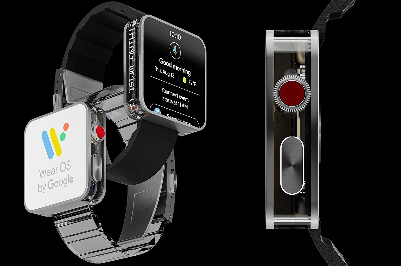 Wrist watch，intelligence，transparent，