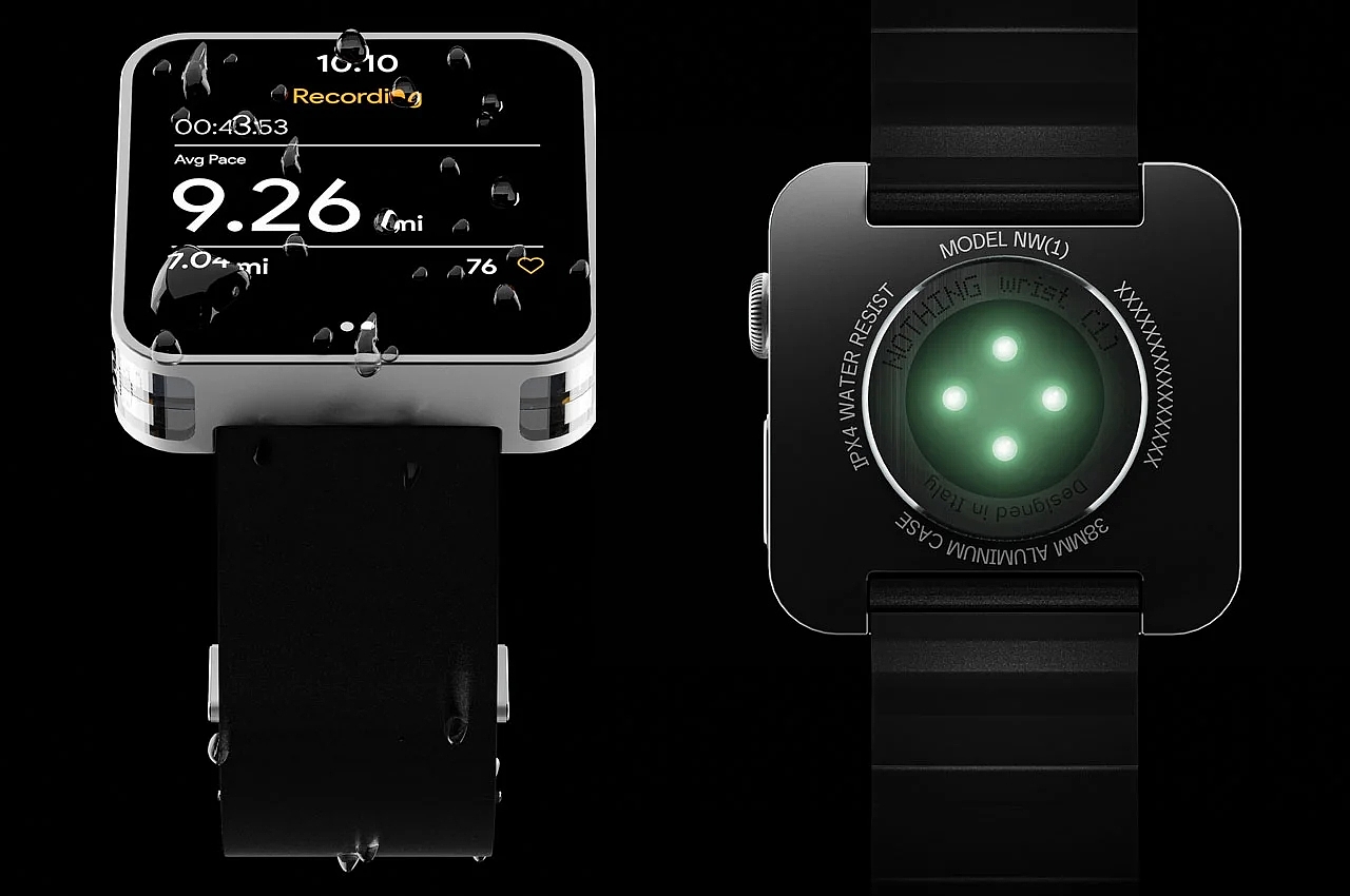 Wrist watch，intelligence，transparent，