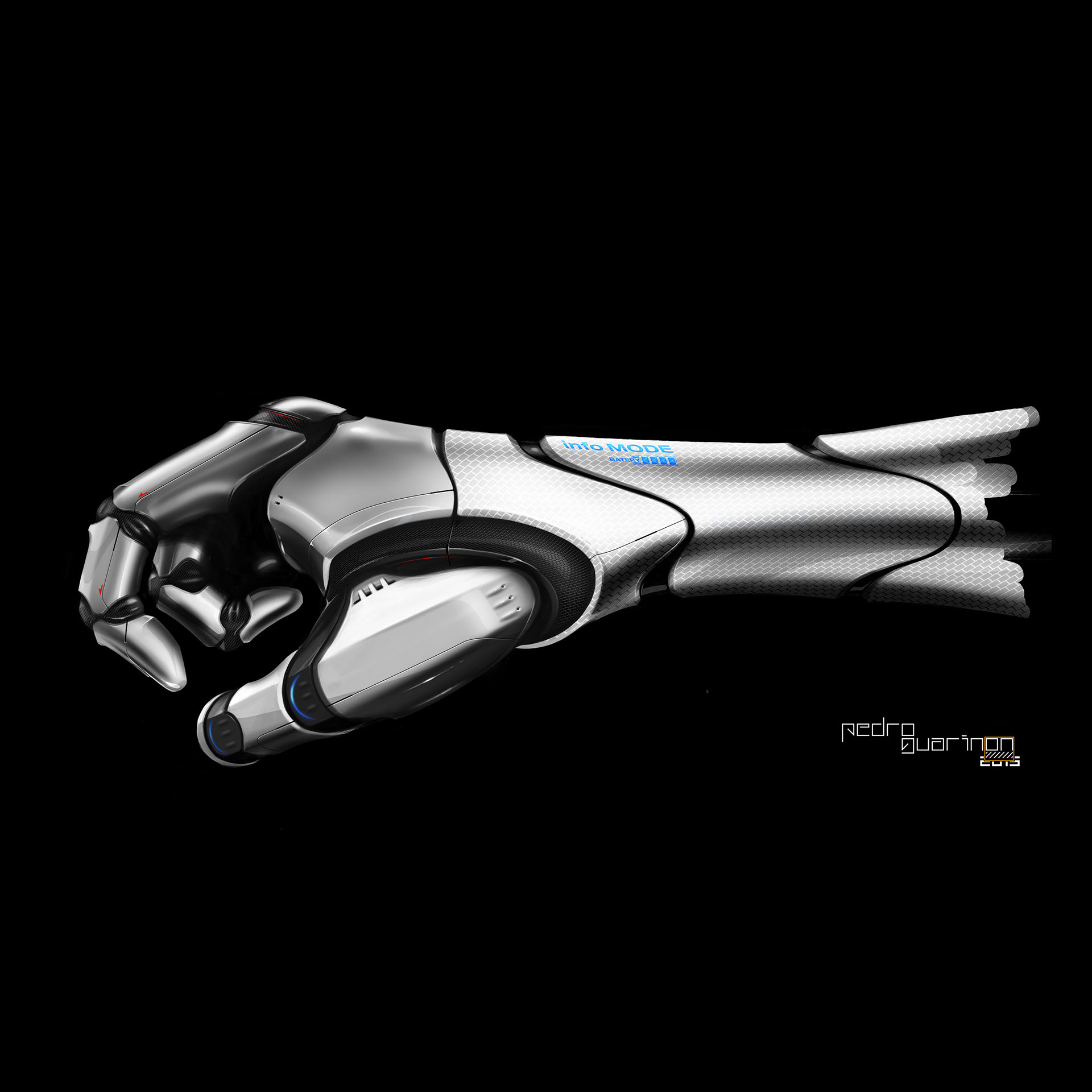 Hand drawn，Prosthesis，process，Mechanical sense，