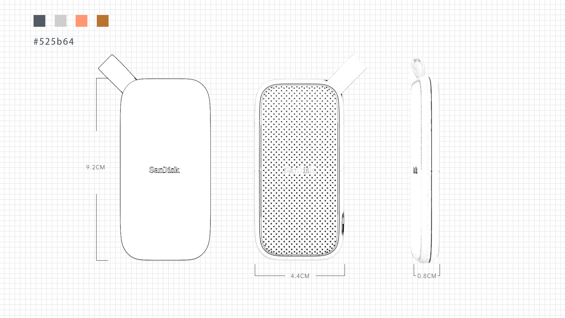 Mobile solid state disk，Computer accessories，3C digital，storage，chip，science and technology，