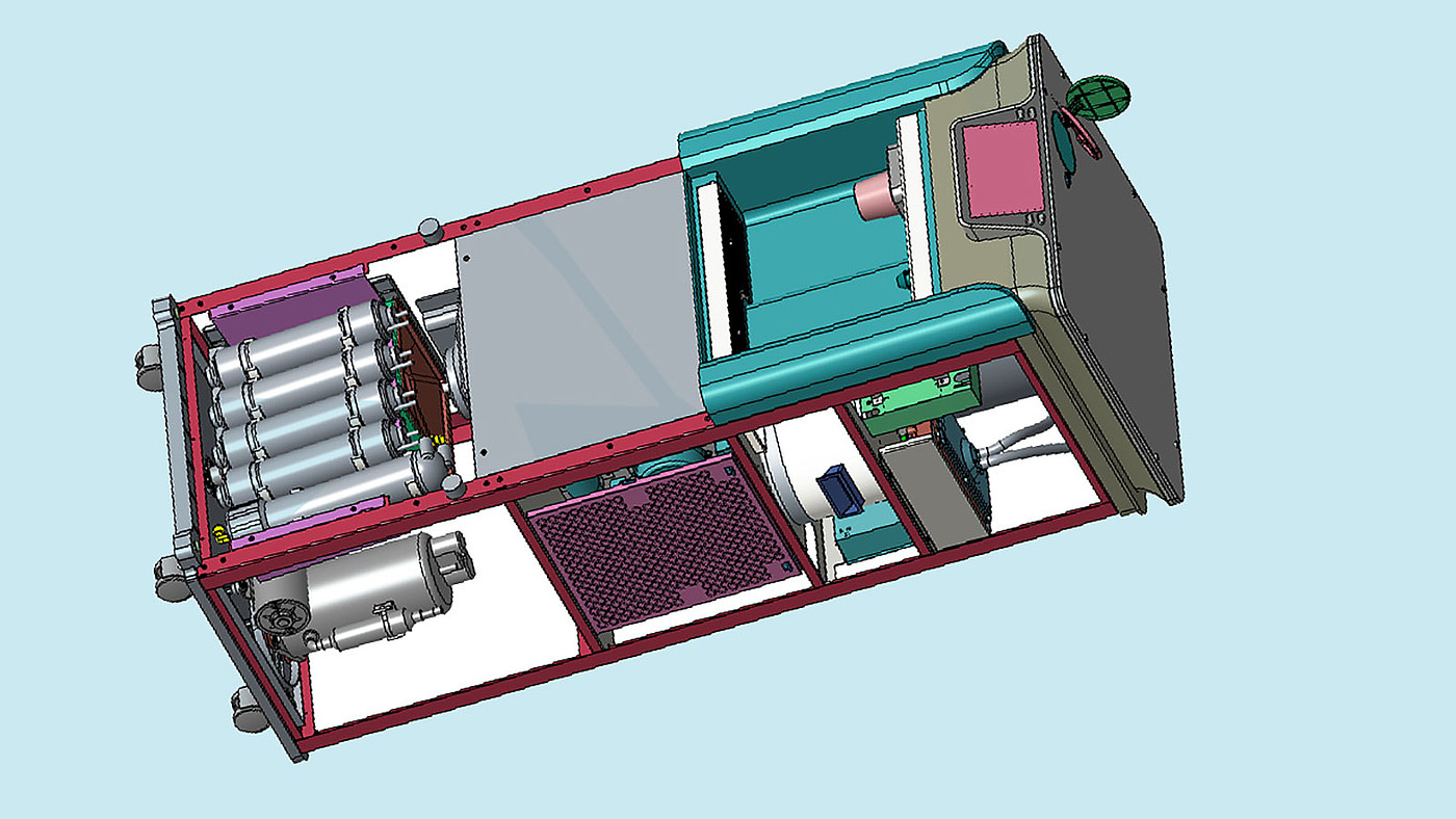 Design of air water generator，product design，Appearance design，