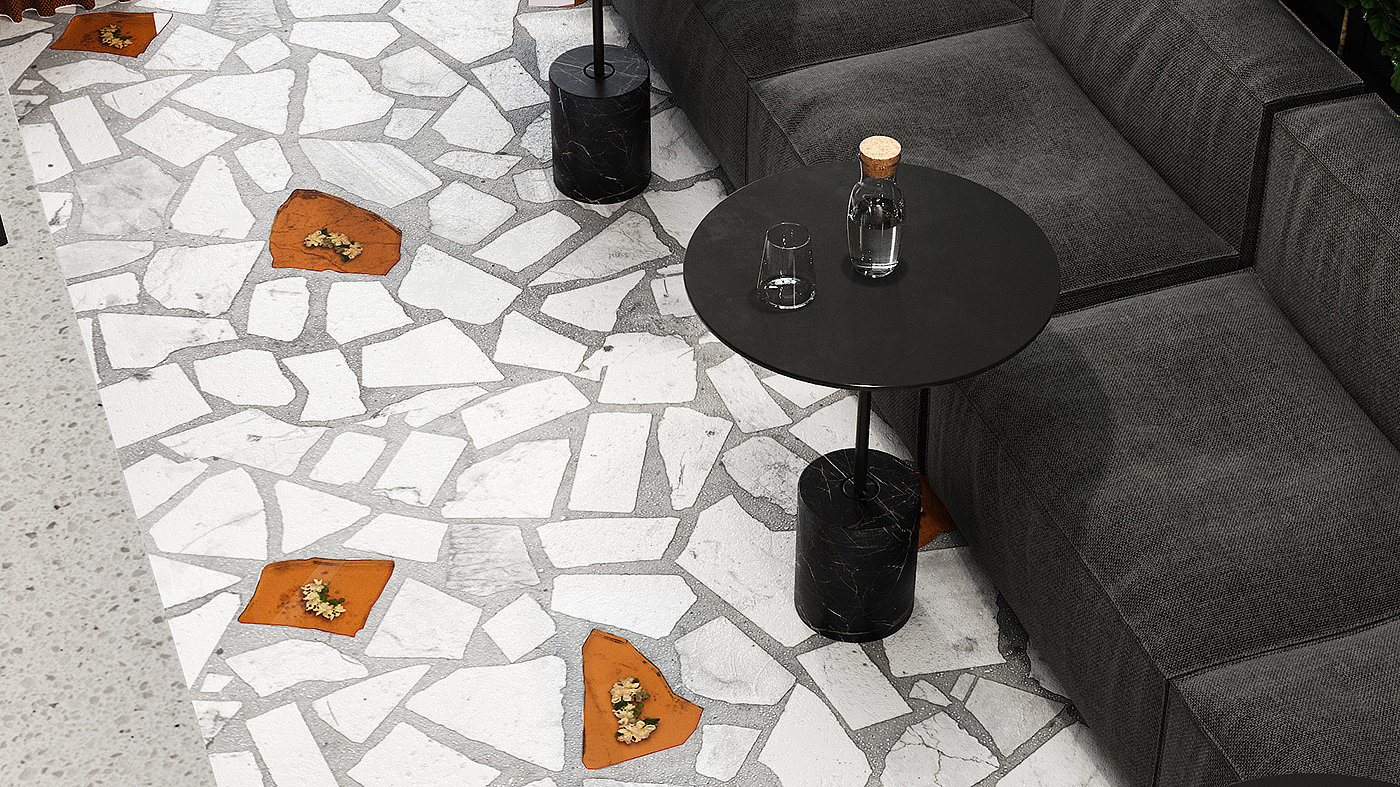 GOLD APPLE，MYTHOS，Interior design，spatial distribution ，GOLD APPLE OFFICE，