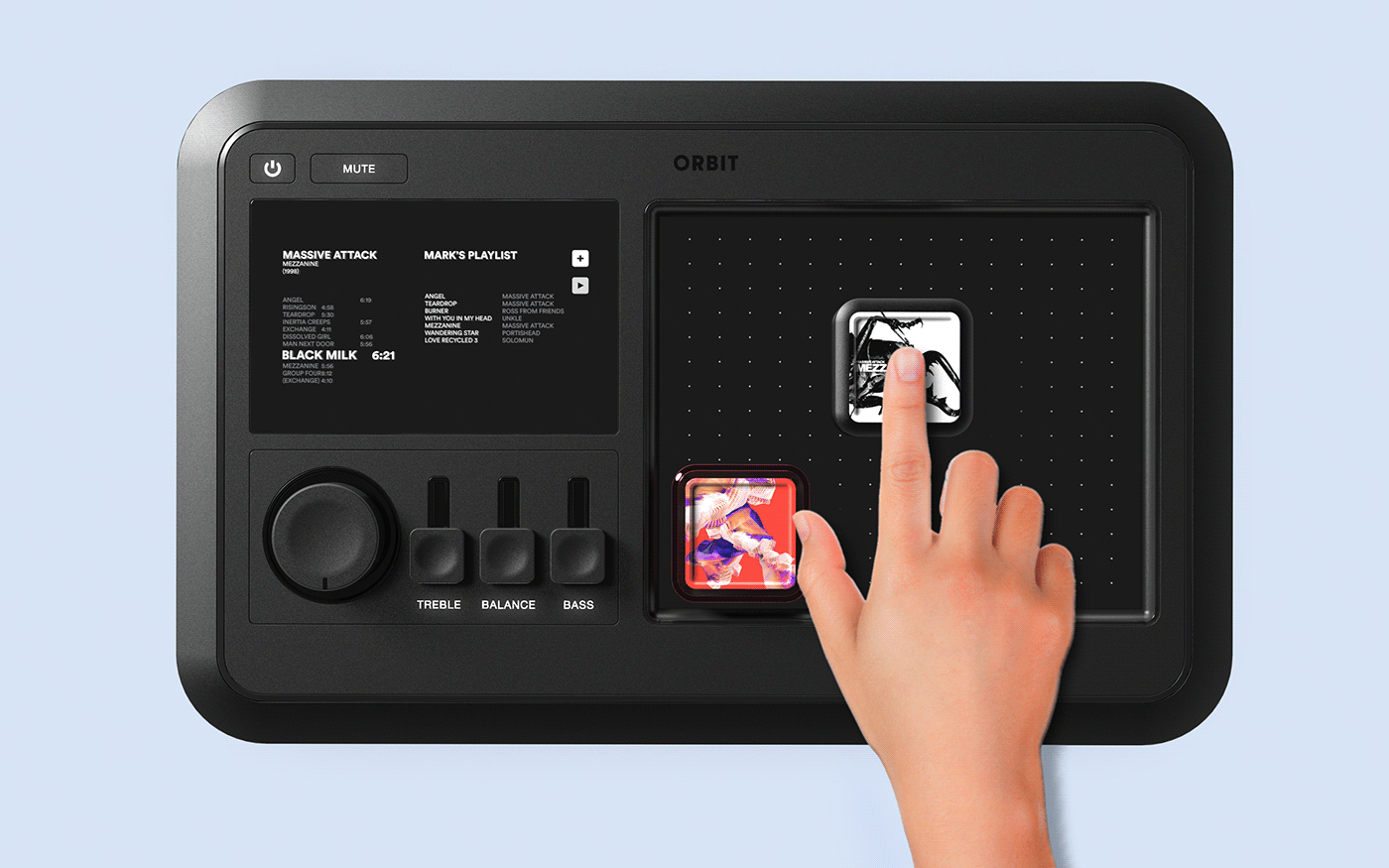 orbit，Contemporary home sound system，Simple design，Precise design，Tonal peace，