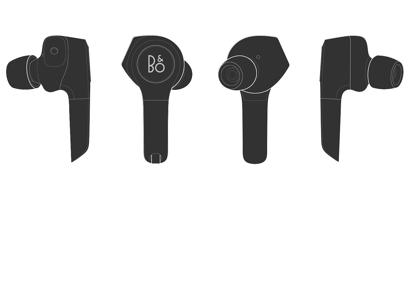 headset，Bluetooth，wireless，E8，b&o，