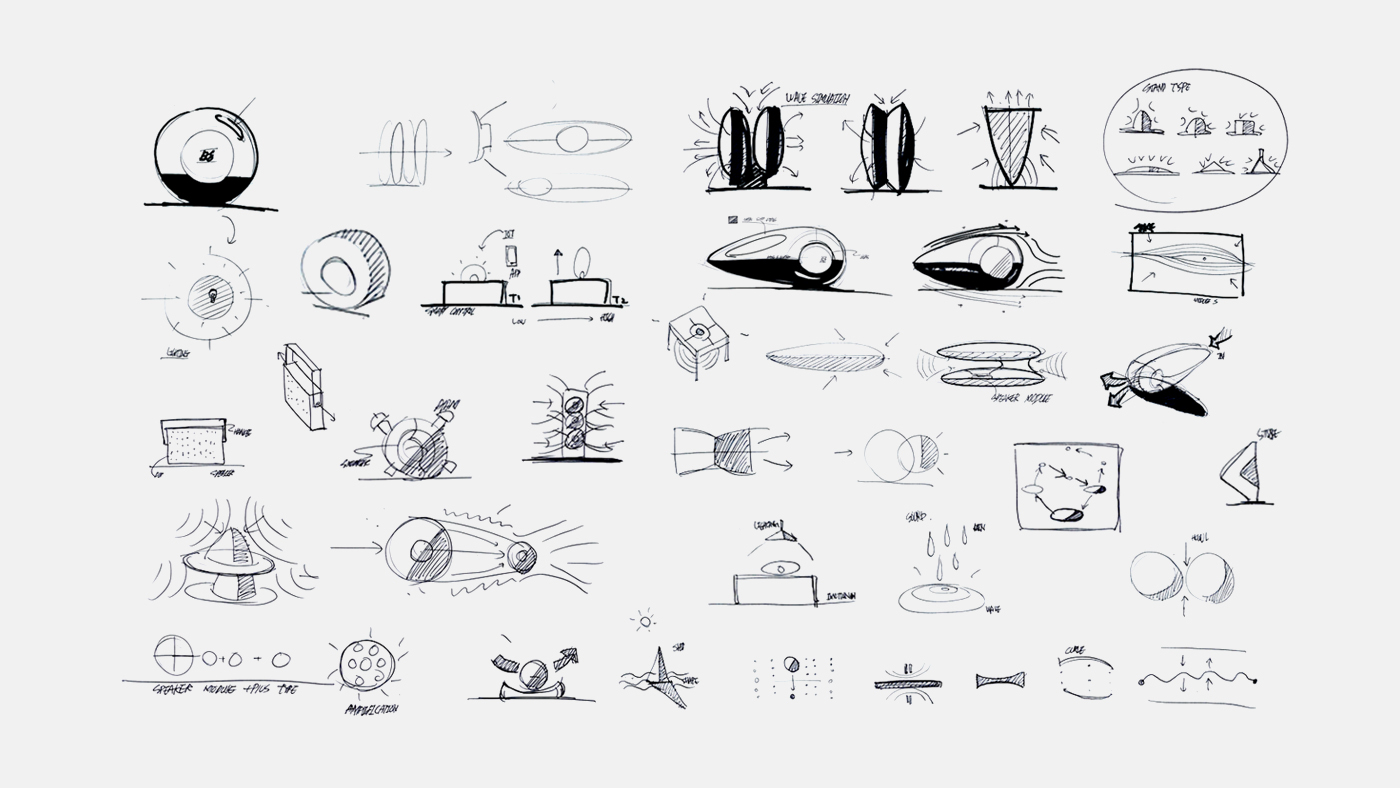 b&o，wireless，Bluetooth，loudspeaker box，conceptual design，