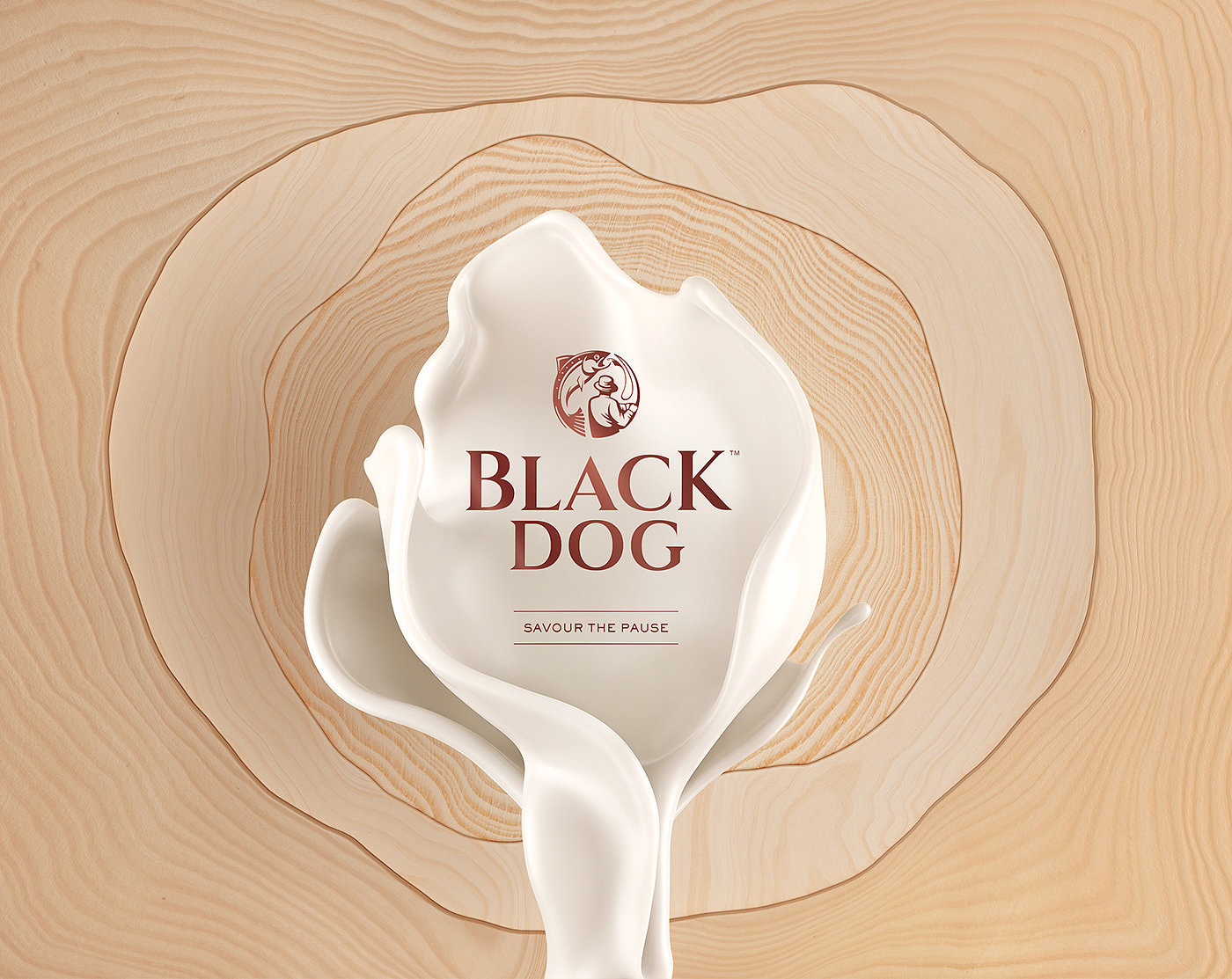 Black Dog Whisky，cgi，酒，威士忌，