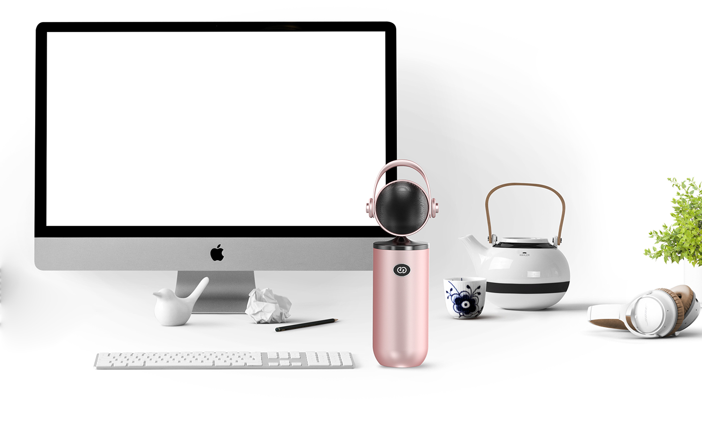 Capacitive sound pad，Microphone，Baby Singer，Frank Tracy design，