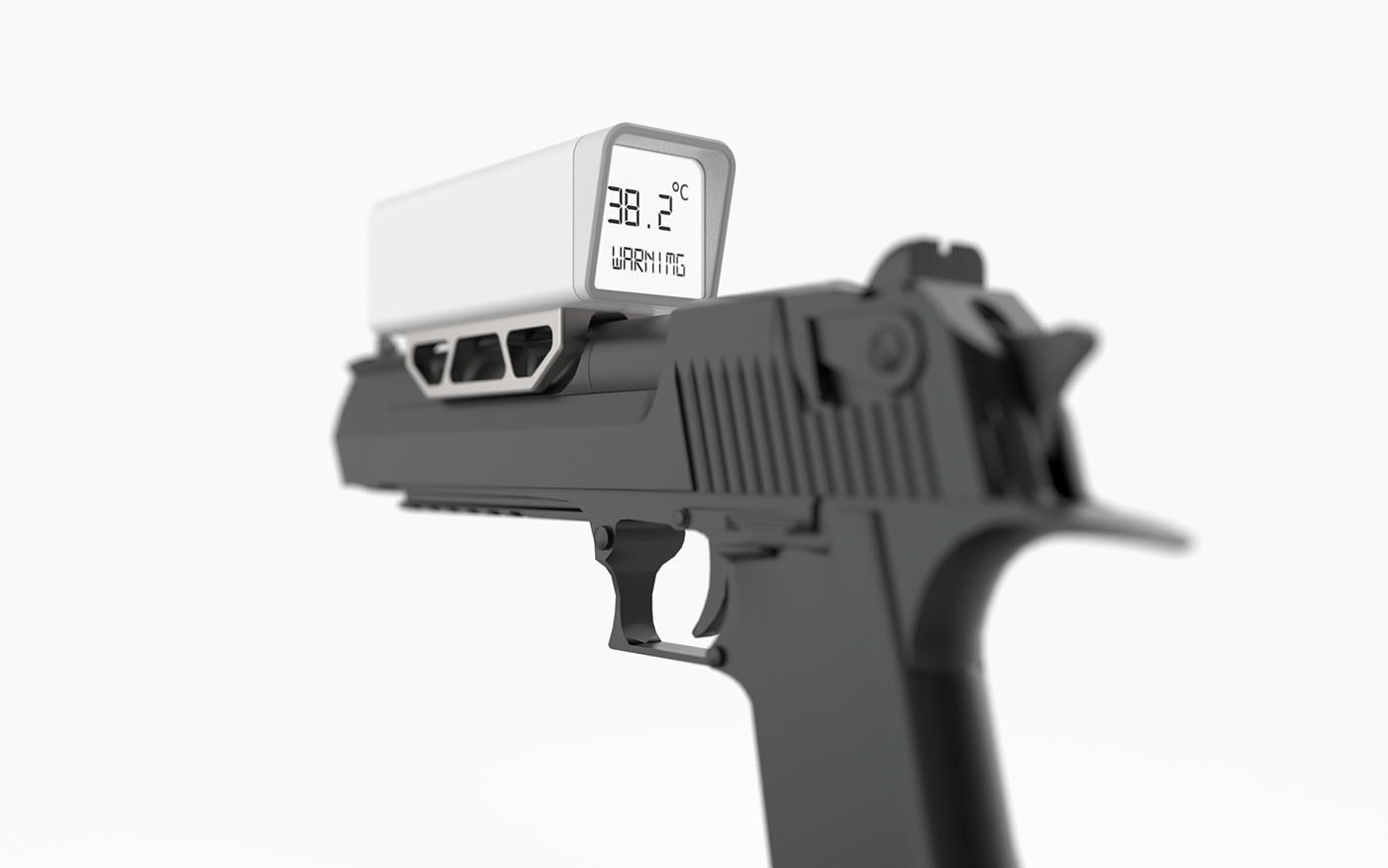 Approach，thermometer，Semantic design，Pistol，