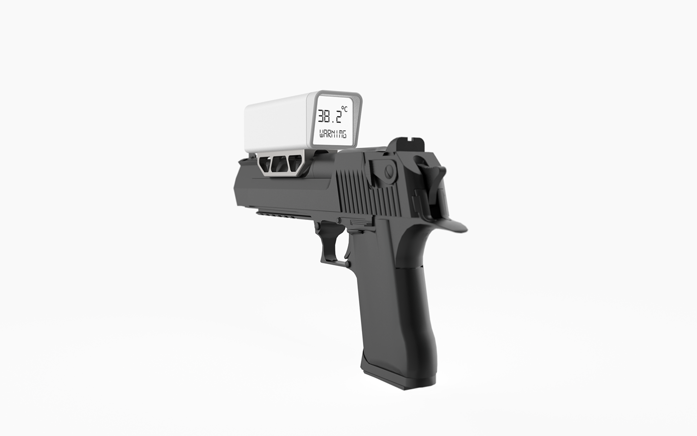 Approach，thermometer，Semantic design，Pistol，