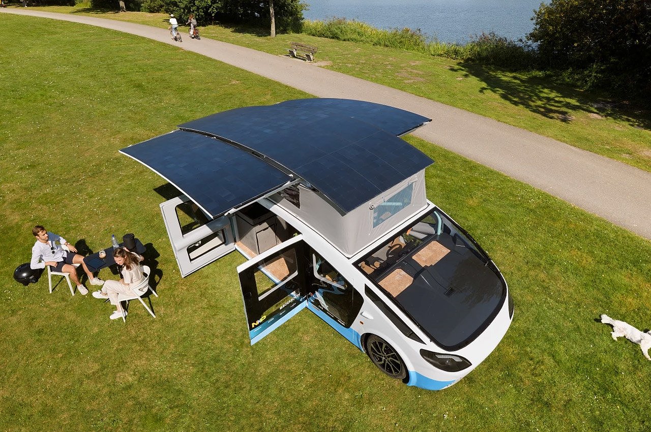 Solar camping car，solar energy，automobile，Touring car，