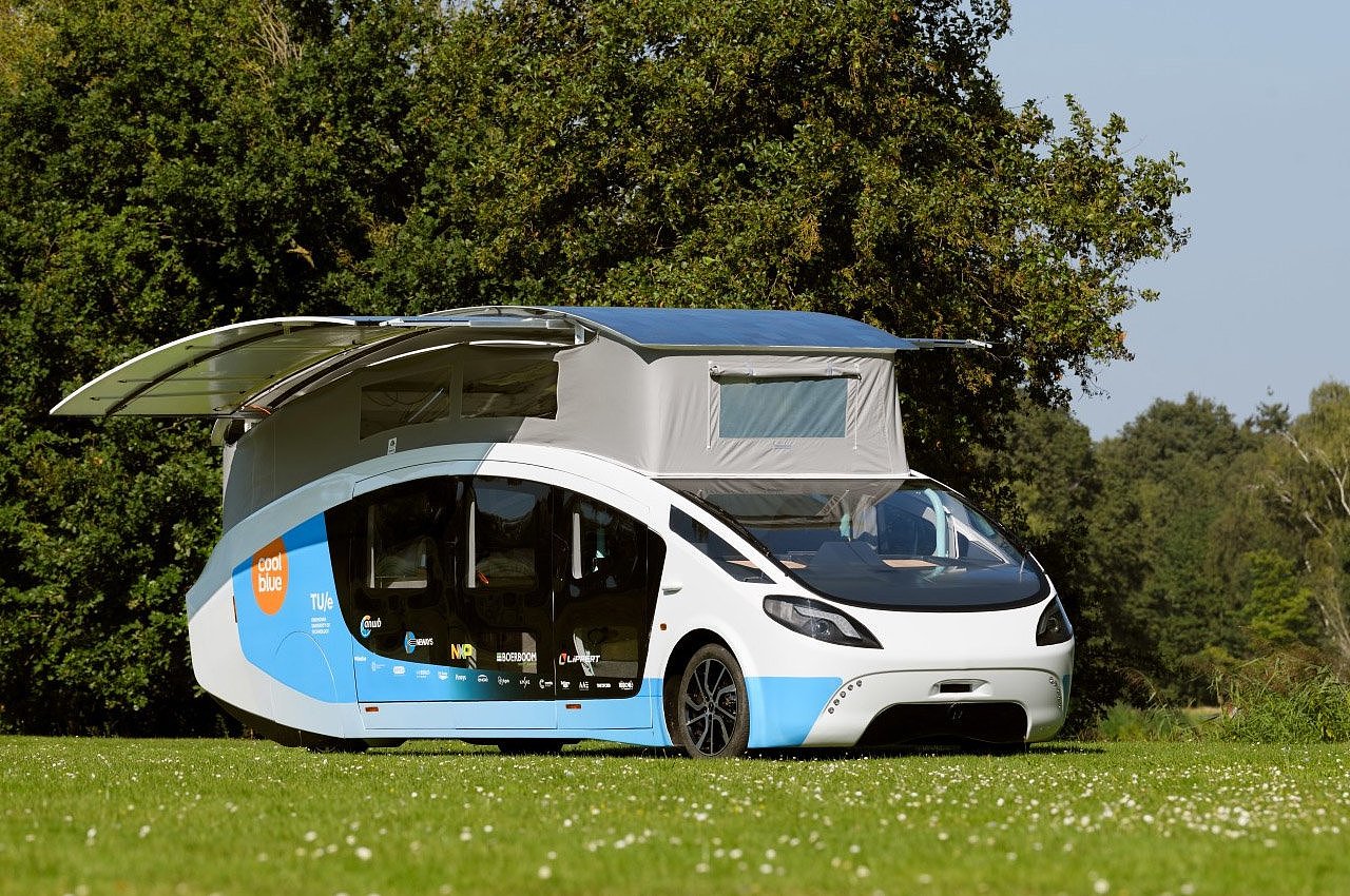 Solar camping car，solar energy，automobile，Touring car，