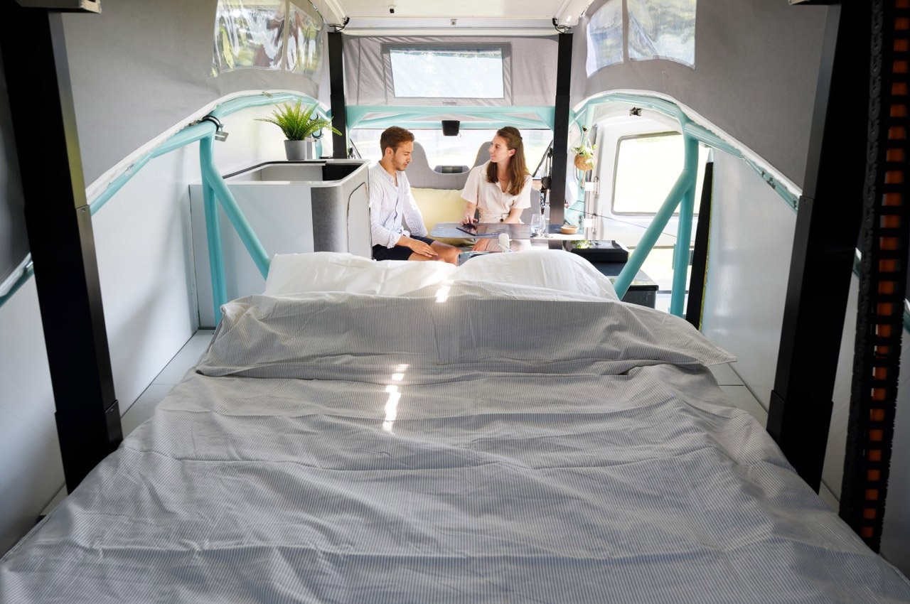Solar camping car，solar energy，automobile，Touring car，