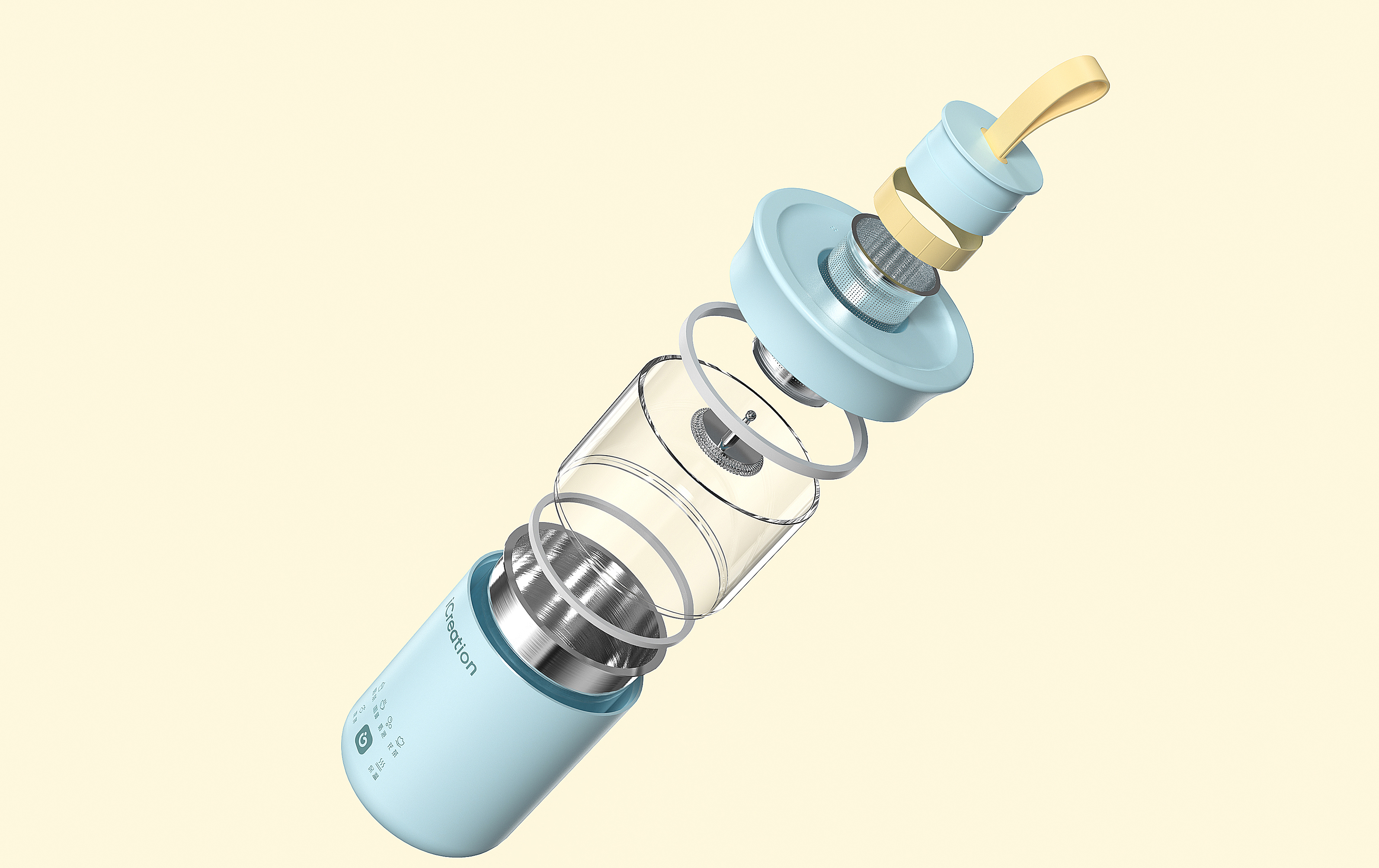 Design of a household milk tea machine，