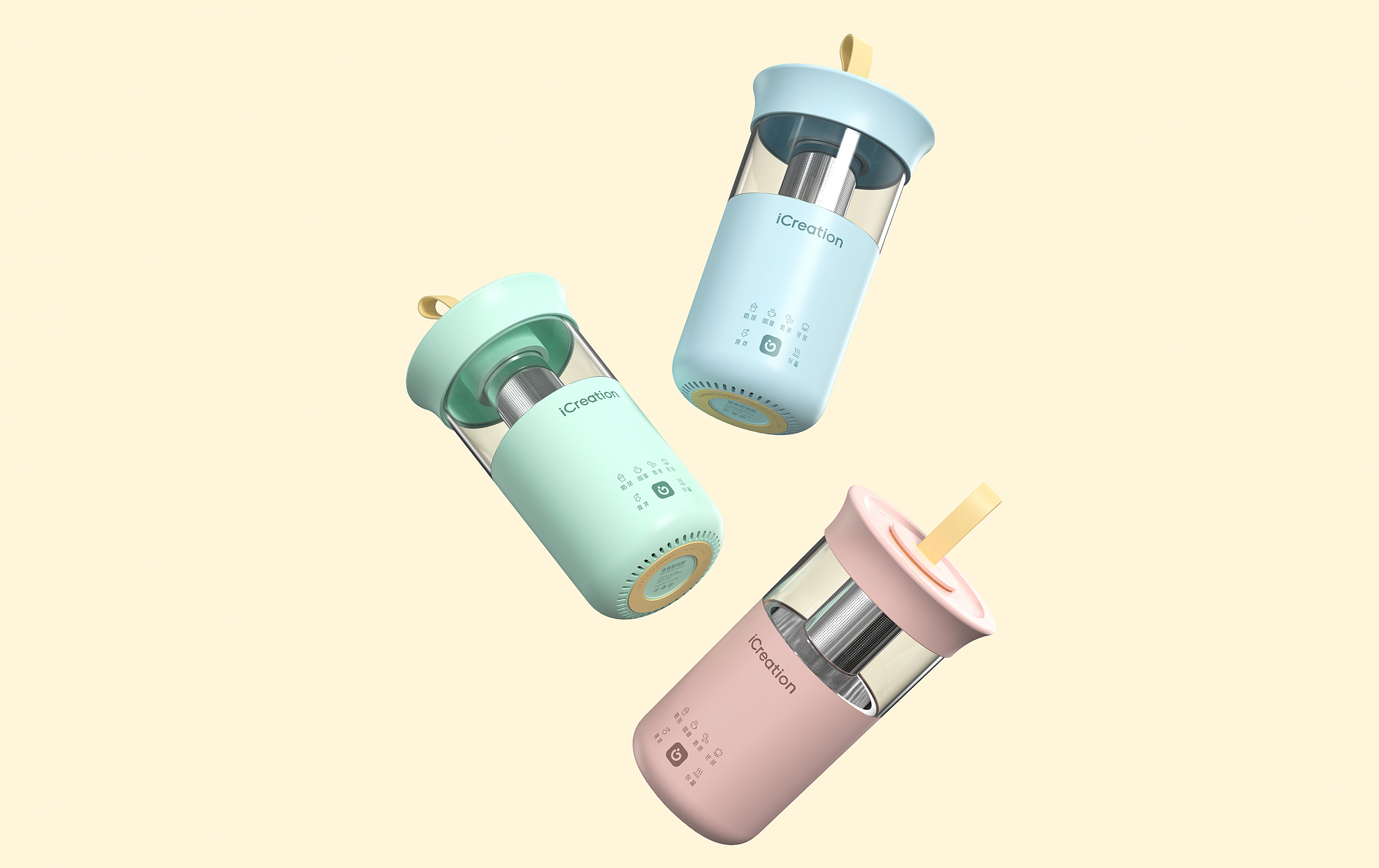 Design of a household milk tea machine，