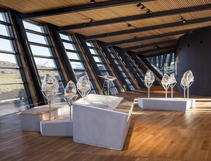 Coastal landscape，Architecture，Tourist Centre，Viewing platform，Icefjord Centre，