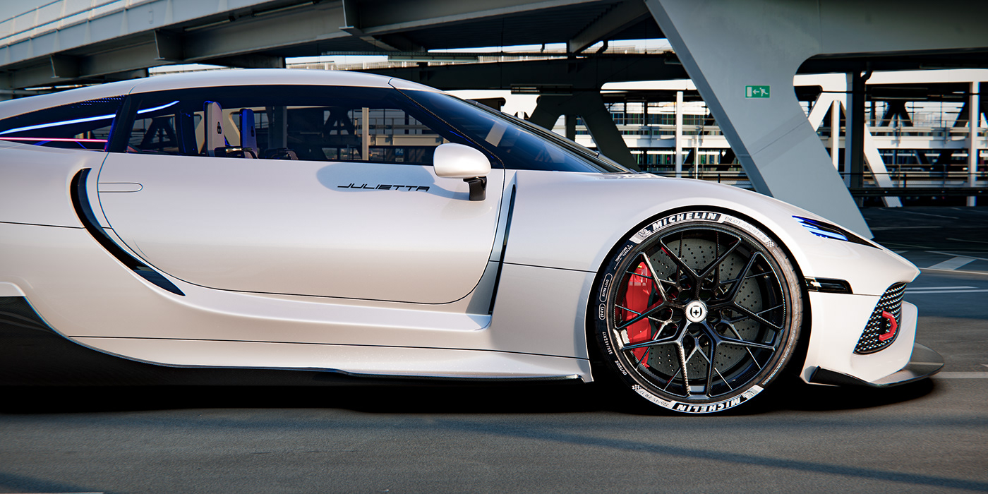 cgi，concept，automobile，H6 Julietta，