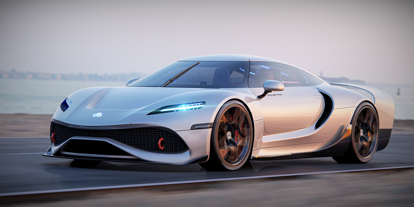 cgi，concept，automobile，H6 Julietta，