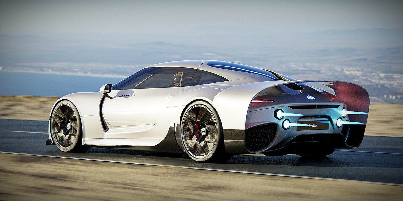 cgi，concept，automobile，H6 Julietta，