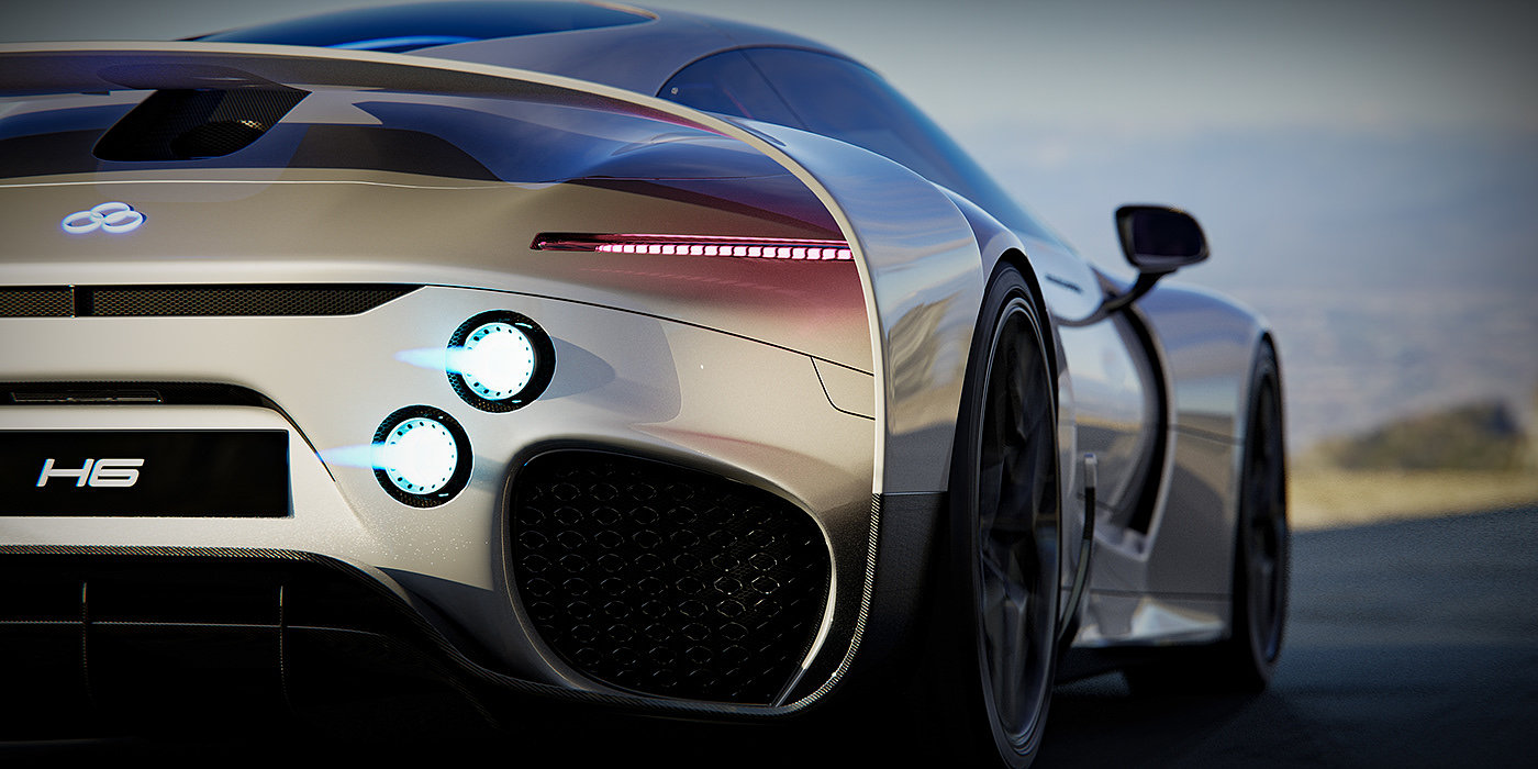 cgi，concept，automobile，H6 Julietta，