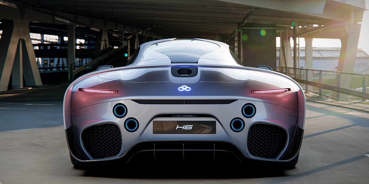 cgi，concept，automobile，H6 Julietta，