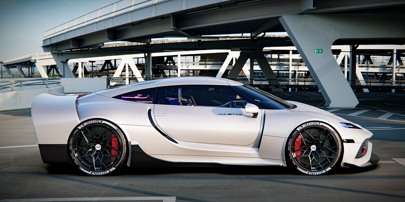 cgi，concept，automobile，H6 Julietta，