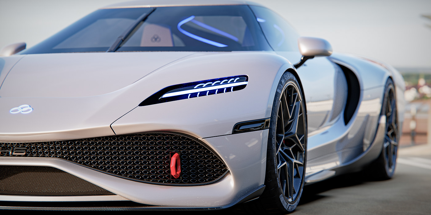 cgi，concept，automobile，H6 Julietta，