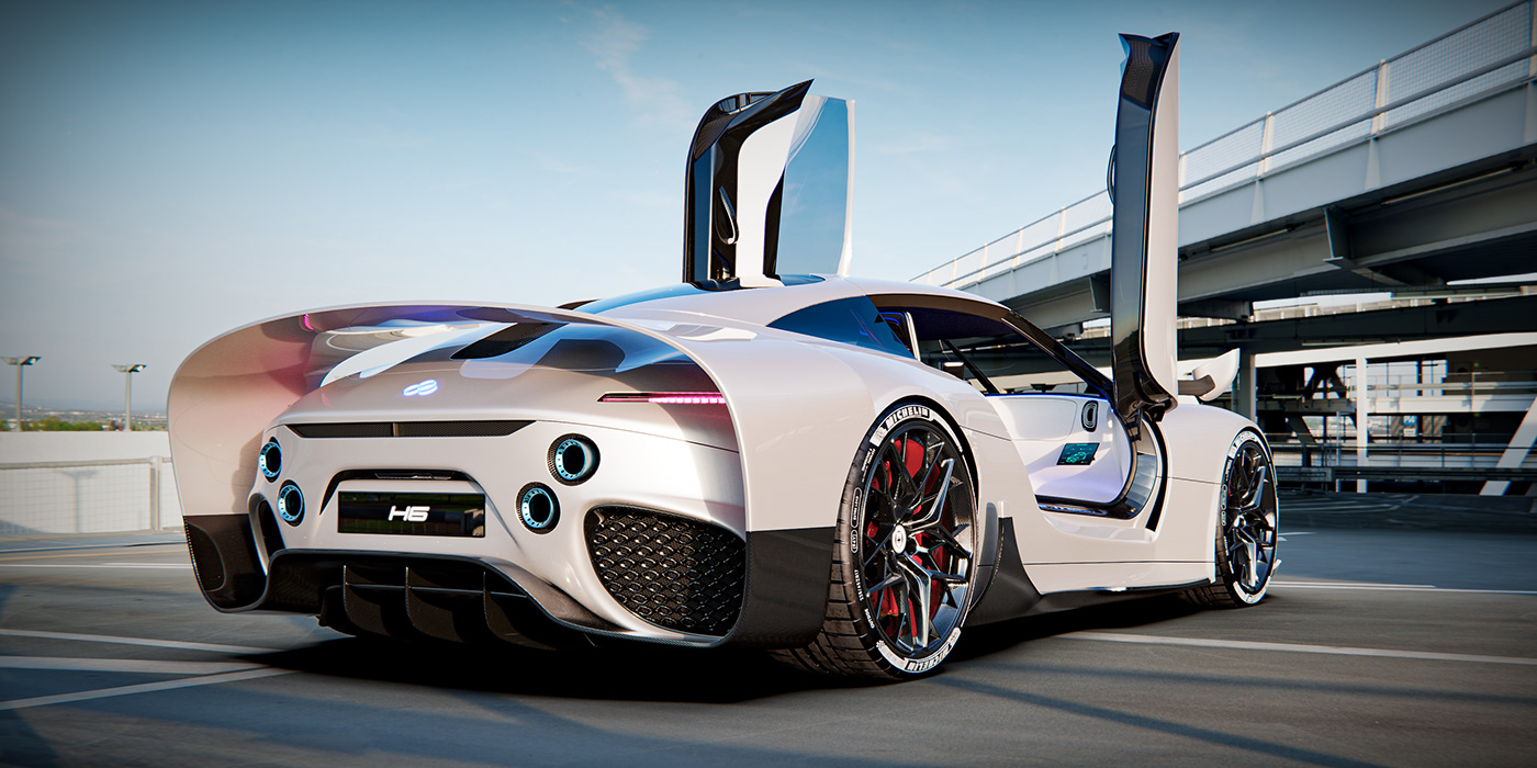 cgi，concept，automobile，H6 Julietta，