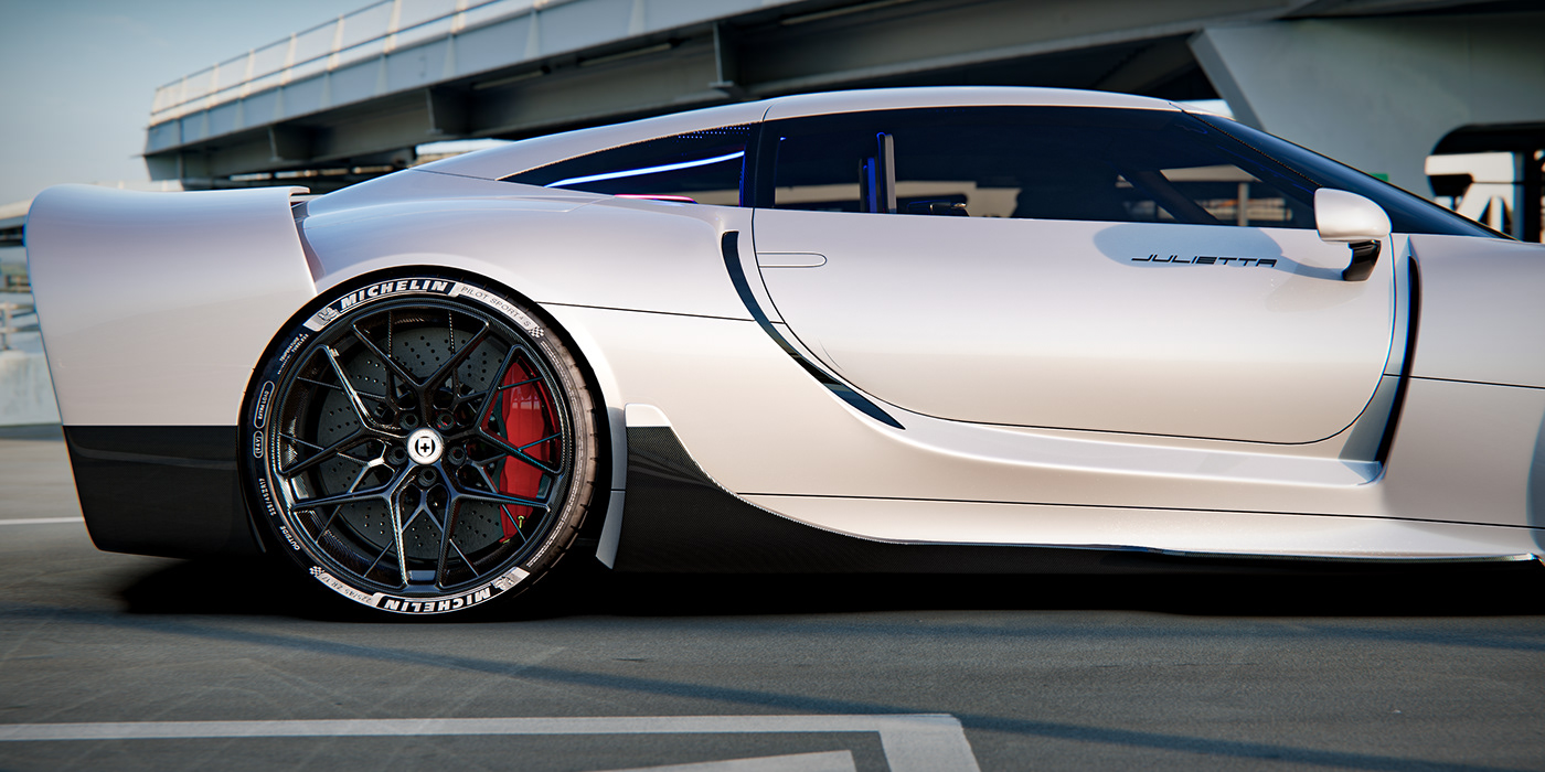 cgi，concept，automobile，H6 Julietta，