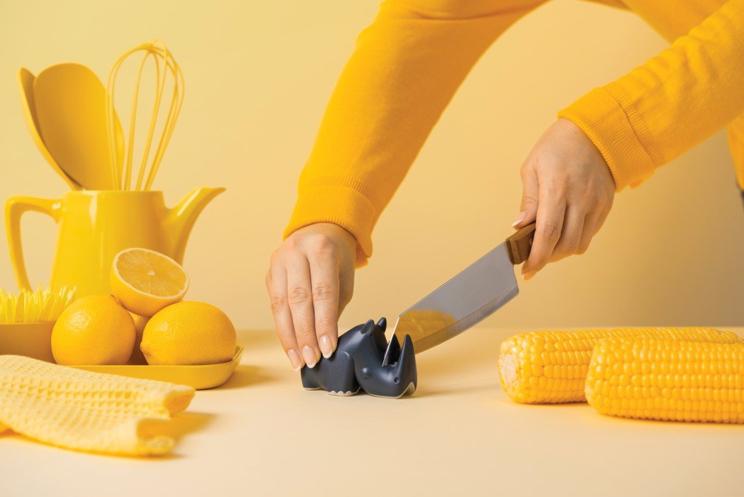 Knife sharpener，rhinoceros，kitchen，