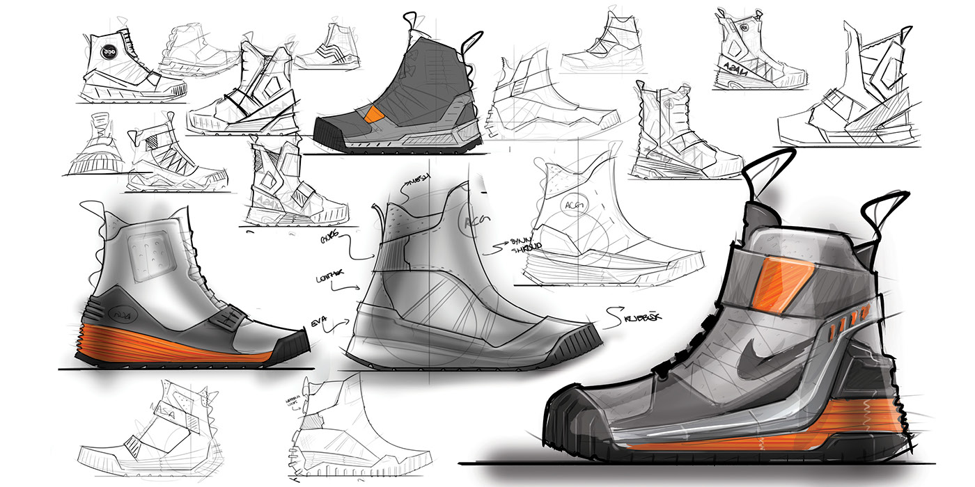 nike，rover，Hand drawn，sketch，