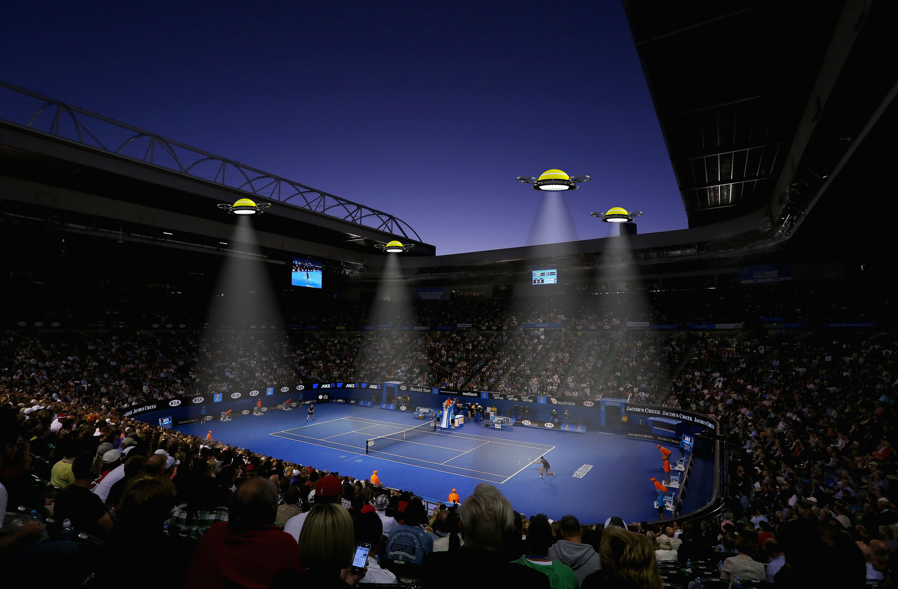 environment protection，UAV，lighting，ecology，