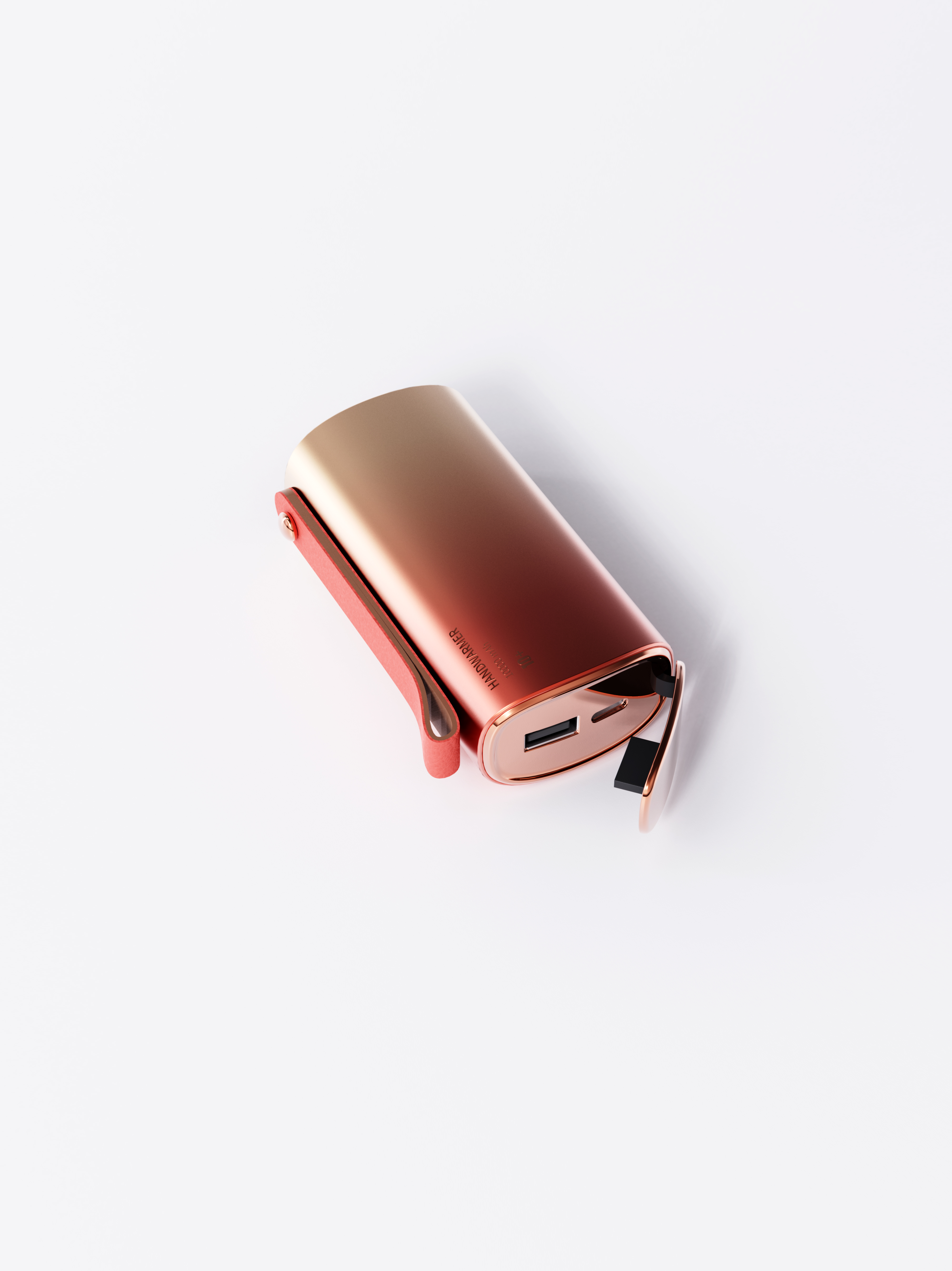 Hand warmer，portable battery，Gradual change，trend，fashion，