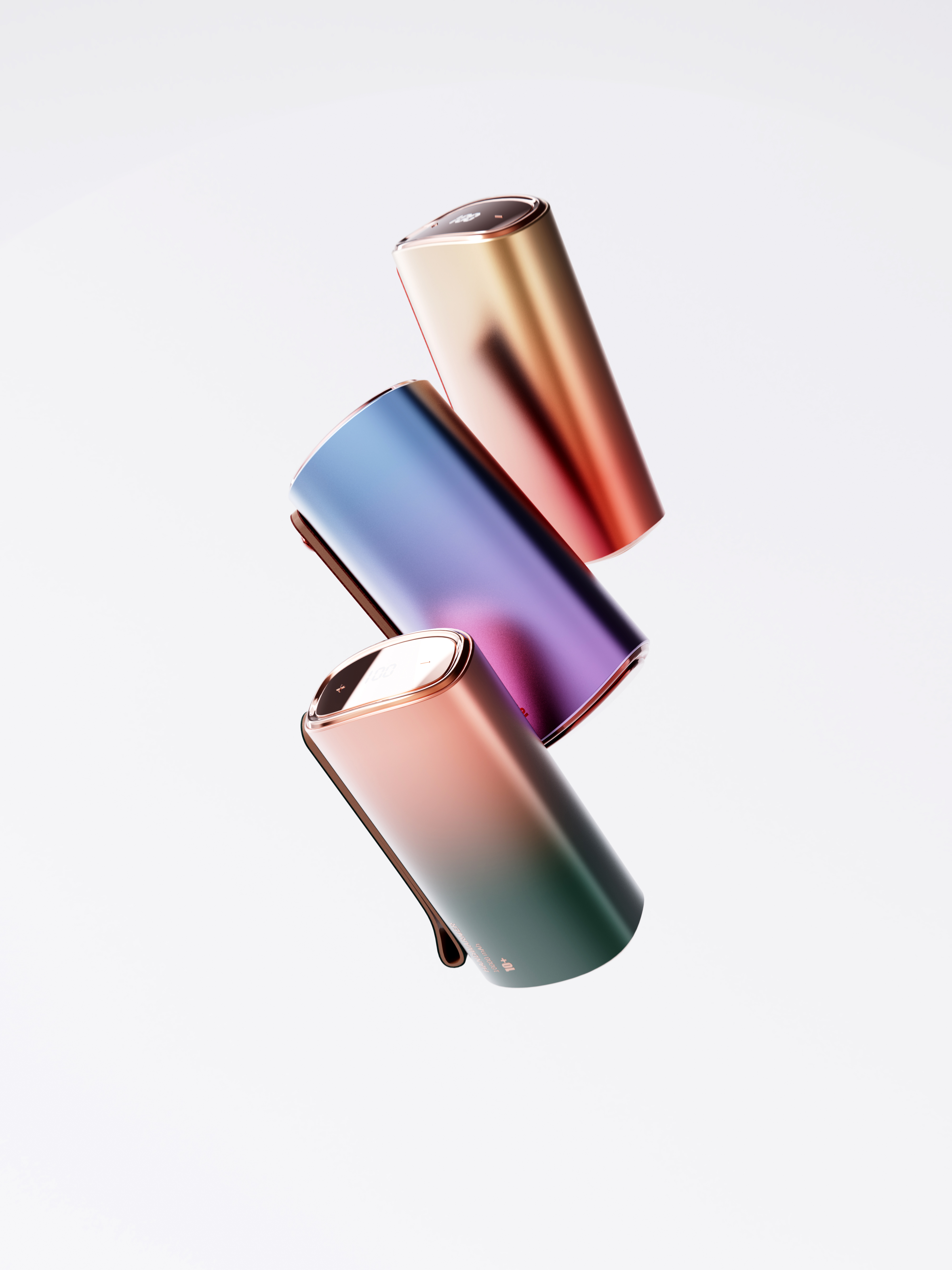 Hand warmer，portable battery，Gradual change，trend，fashion，